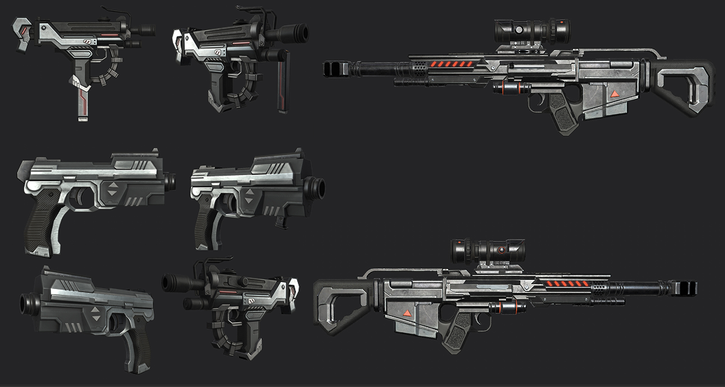 硬表面高模制作与贴图绘制